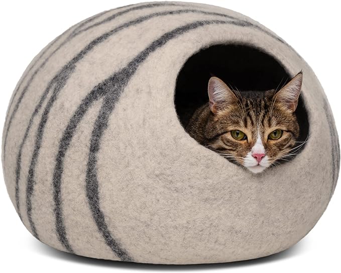 Meowfia Premium Felt Cat Cave